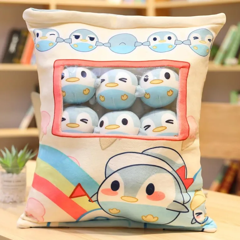 Bag Of Penguin Plushies