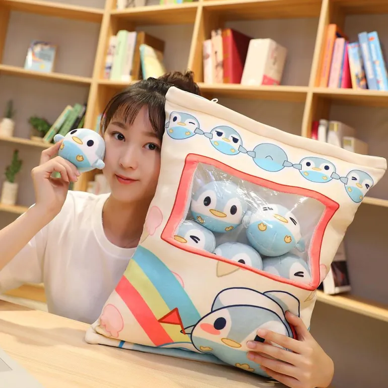 Bag Of Penguin Plushies