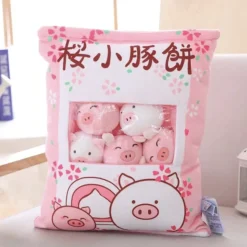 Bag of Piggy Plushies