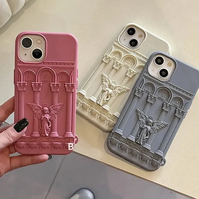 Baroque Angel iPhone Case