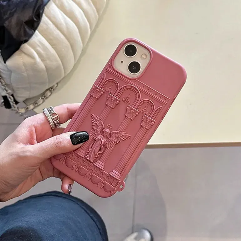 Baroque Angel iPhone Case
