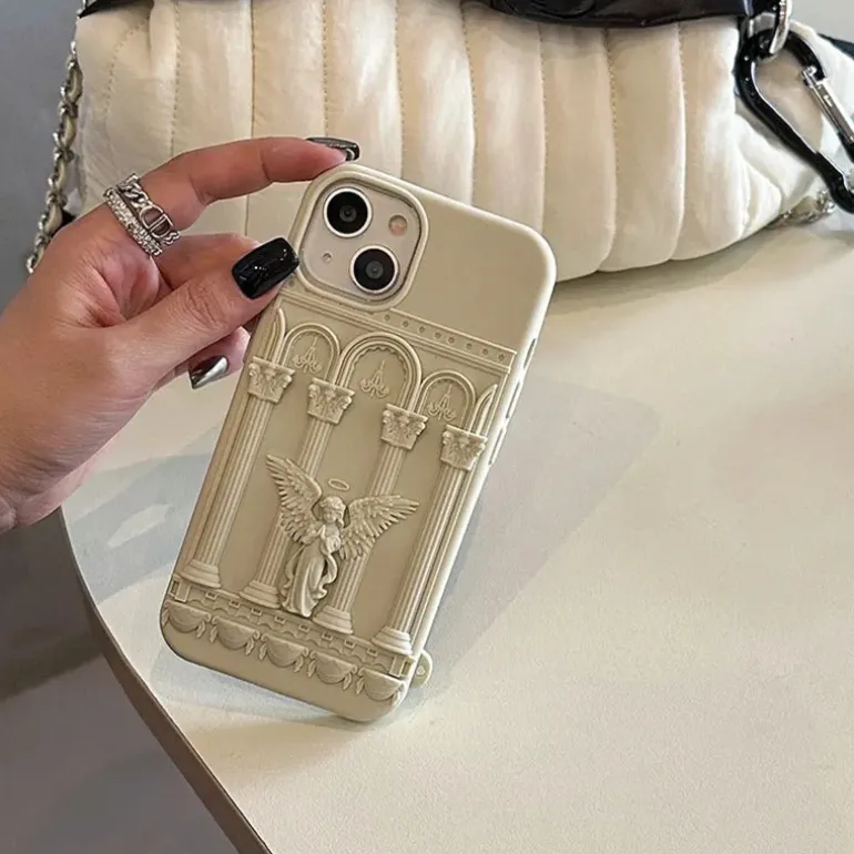 Baroque Angel iPhone Case