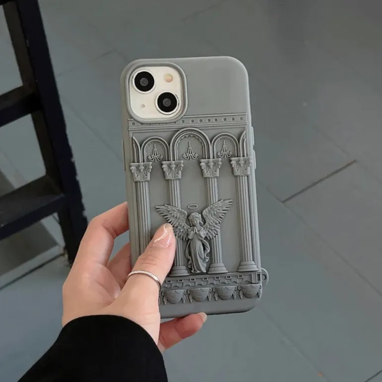 Baroque Angel iPhone Case
