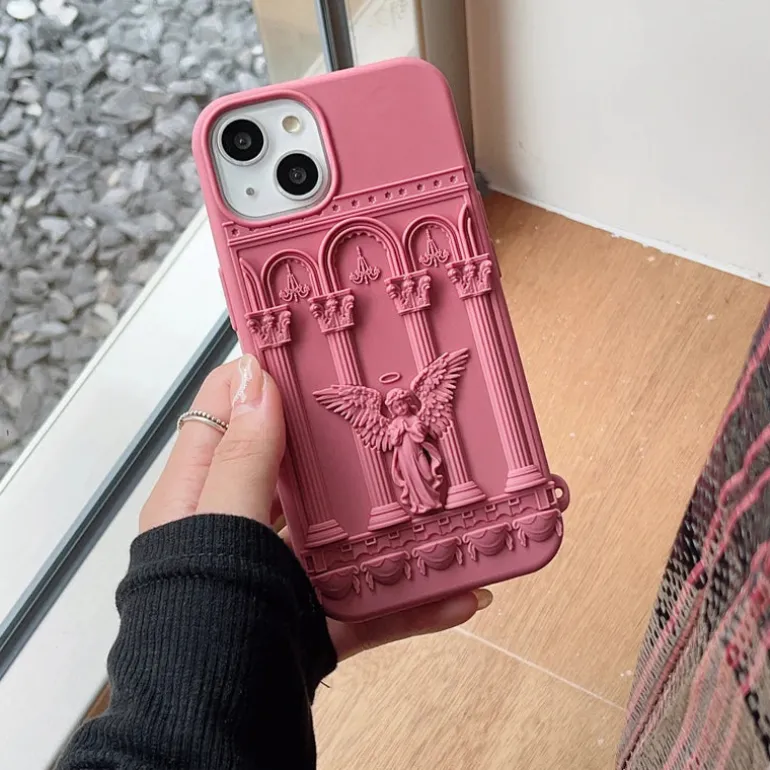 Baroque Angel iPhone Case