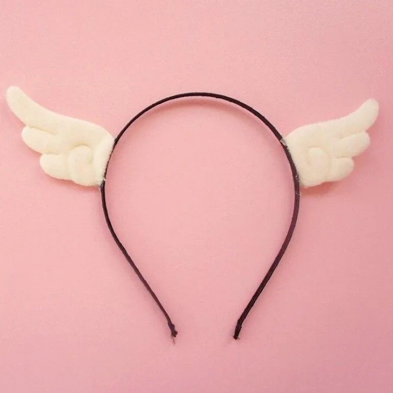Bat Wing Headband & Clips