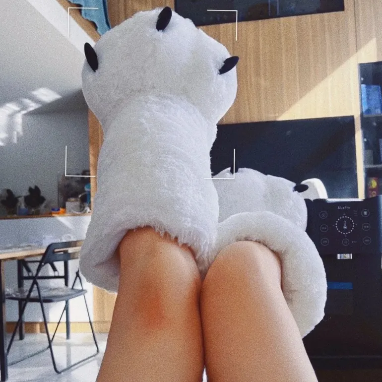 Bear Paw Slippers