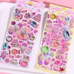 Bejeweled Puffy Sticker Pack