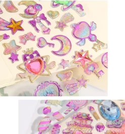 Bejeweled Puffy Sticker Pack
