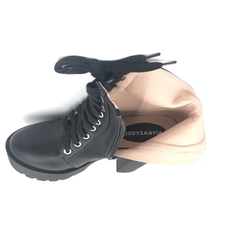 Belted Combat Boots