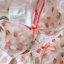 Berries & Cream Lingerie Set