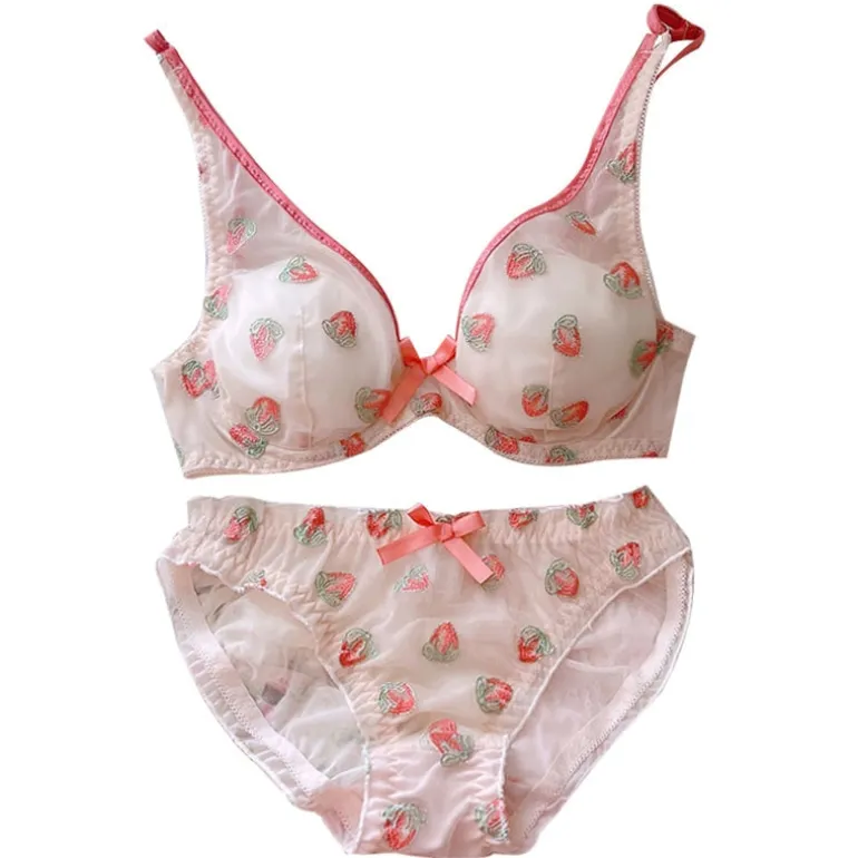 Berries & Cream Lingerie Set
