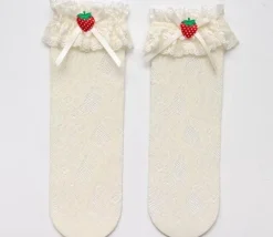Berry Babydoll Stockings