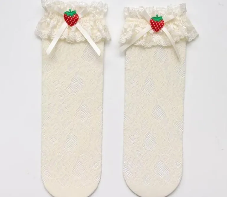 Berry Babydoll Stockings