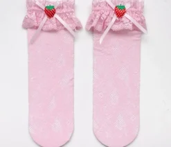 Berry Babydoll Stockings