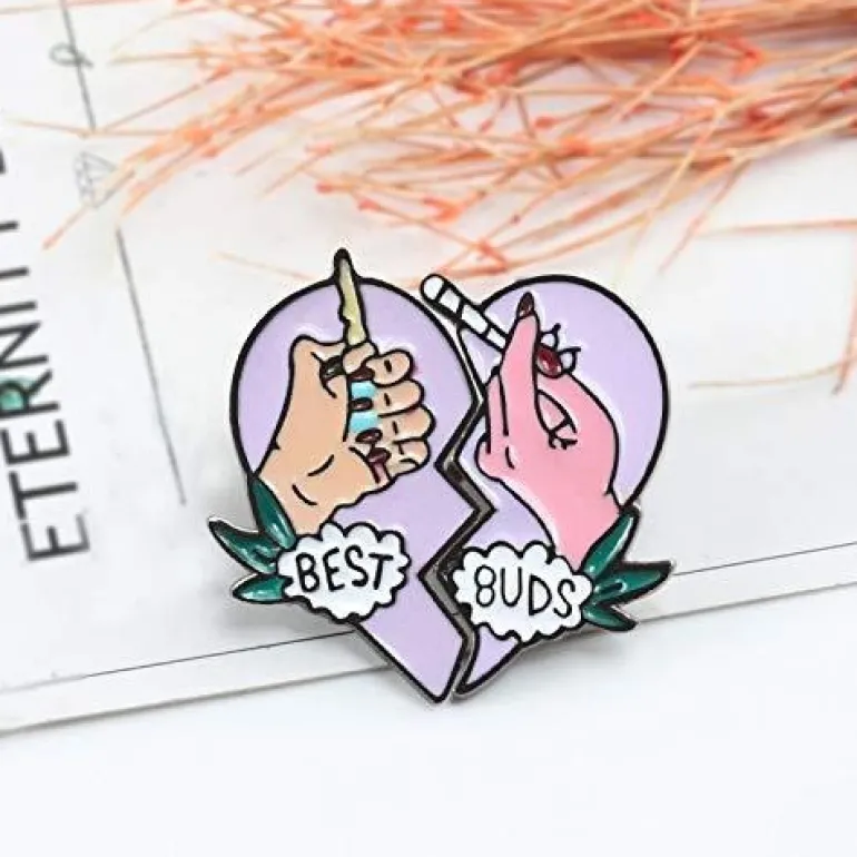 Best Buds Enamel Pin