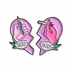 Best Buds Enamel Pin