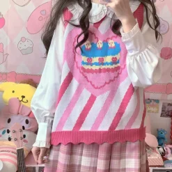 Birthday Cake Knit Vest