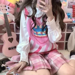 Birthday Cake Knit Vest
