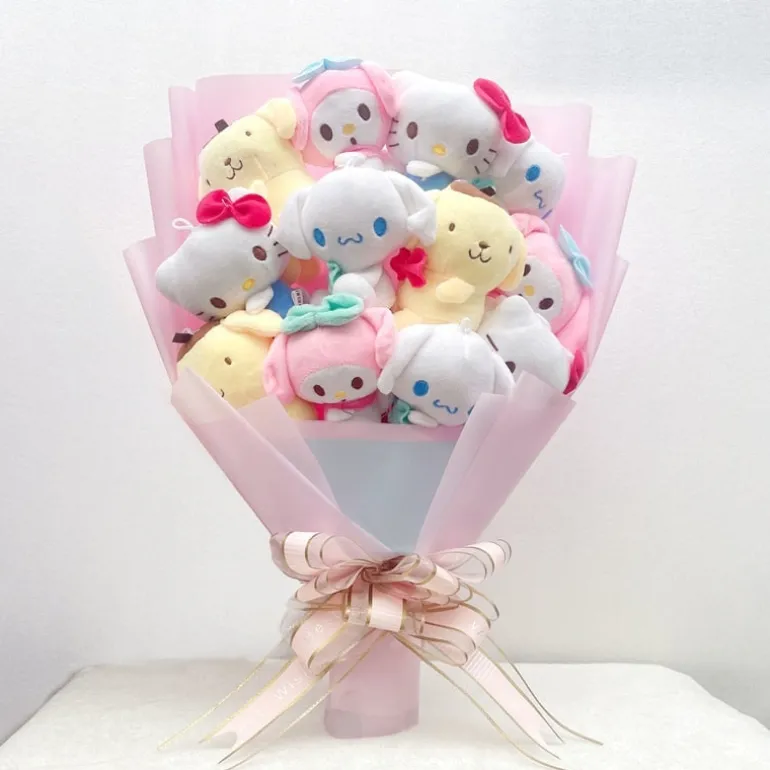 Blooming Plush Bouquet