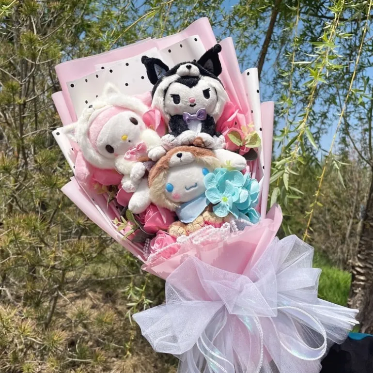 Blooming Plush Bouquet