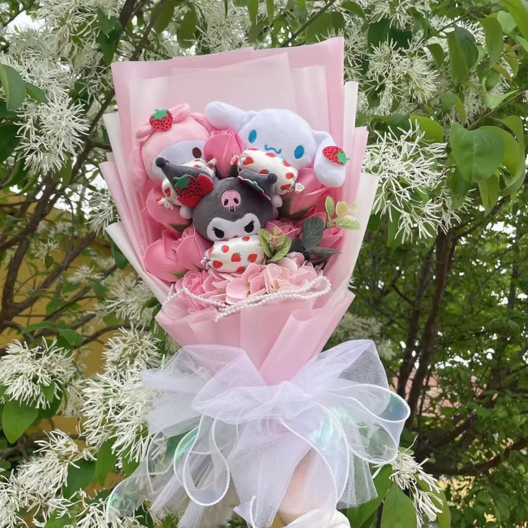 Blooming Plush Bouquet