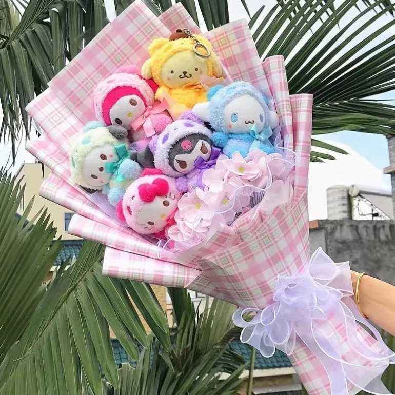 Blooming Plush Bouquet