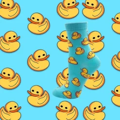 Blue Baby Duck Socks