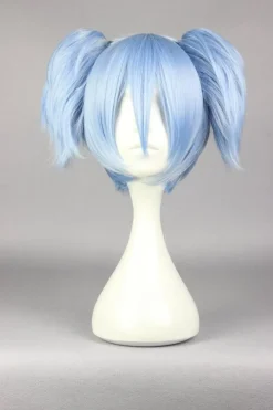 Blue Pigtail Wig