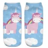 Blue Unicorn Socks