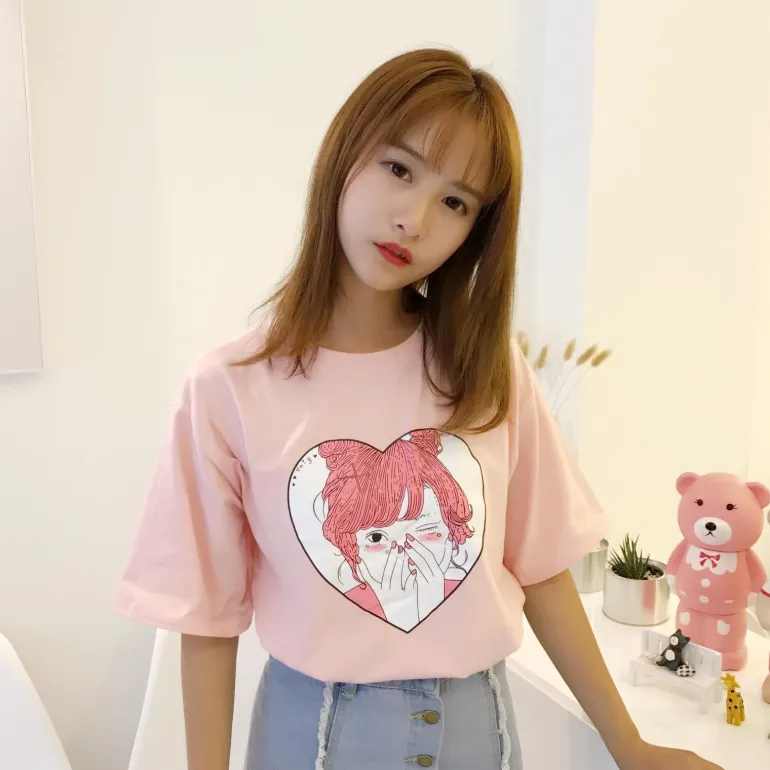 Blushy Girl Tee