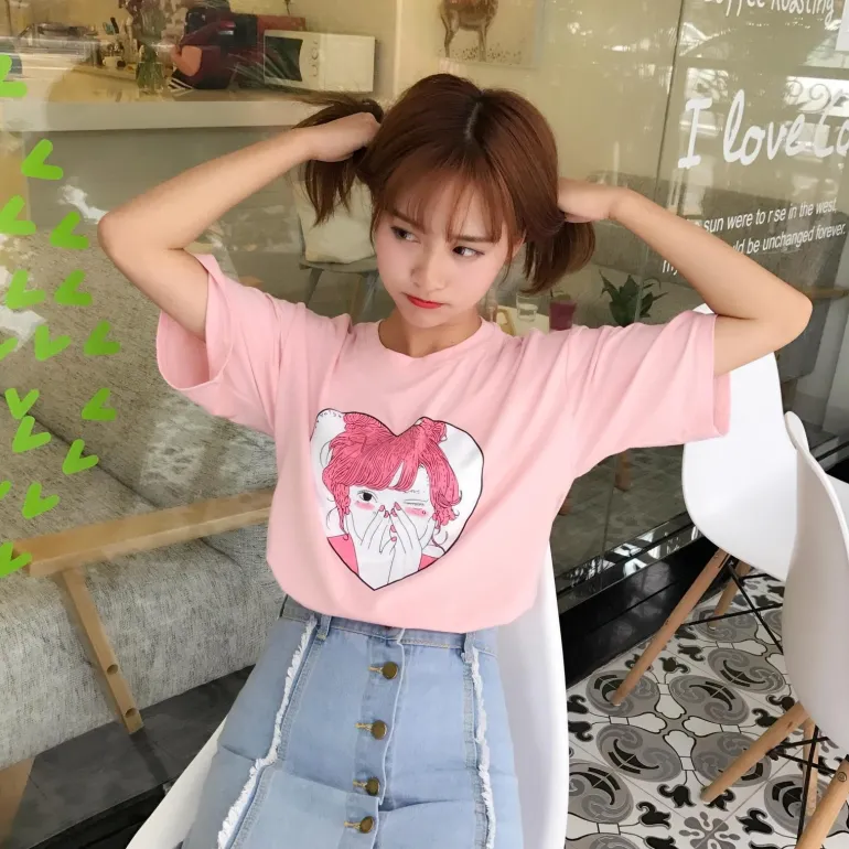 Blushy Girl Tee