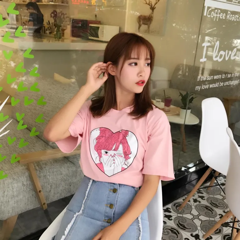 Blushy Girl Tee