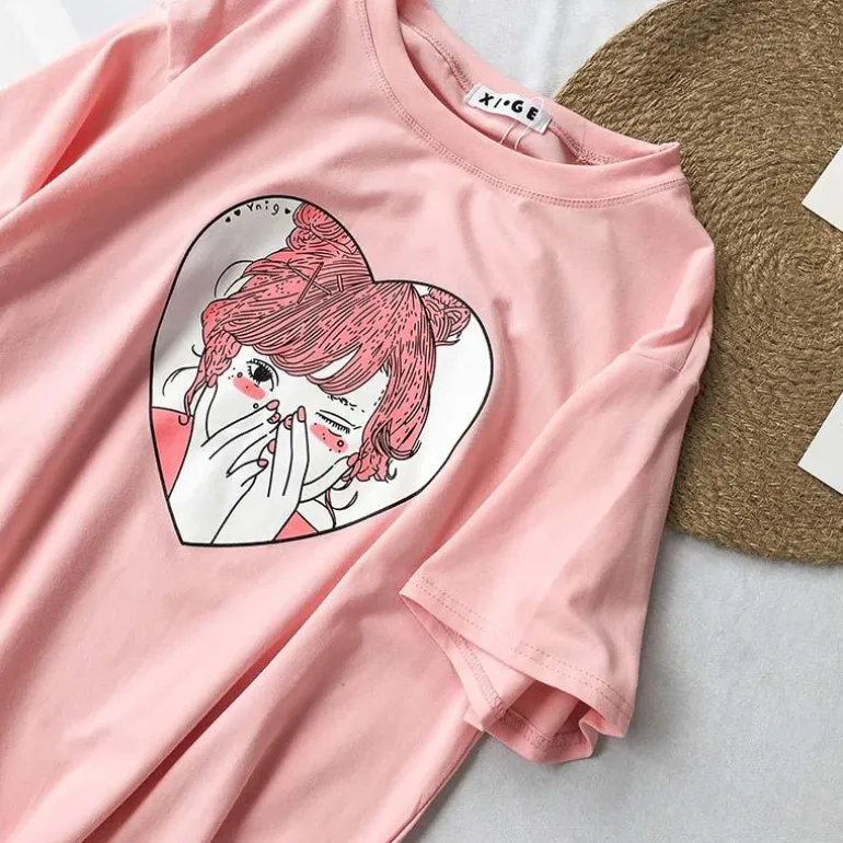 Blushy Girl Tee