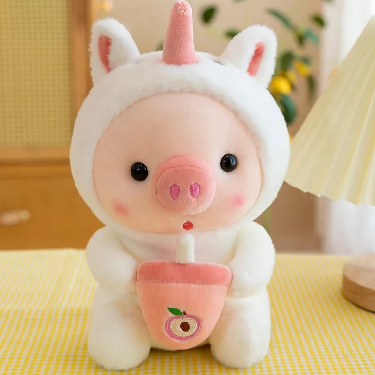 Boba Piggy Plushie