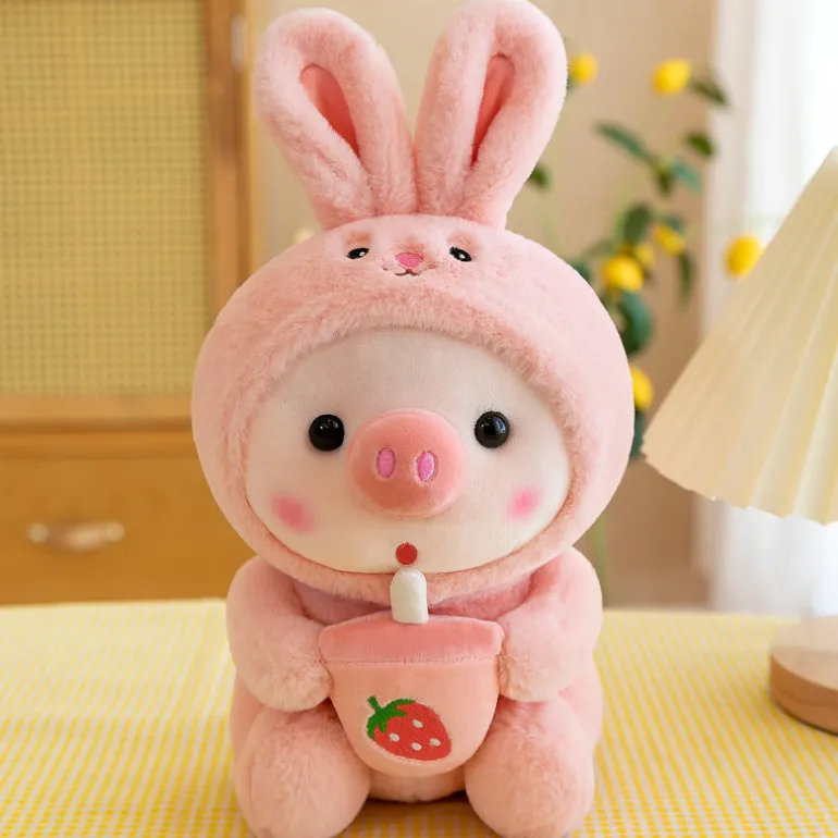 Boba Piggy Plushie
