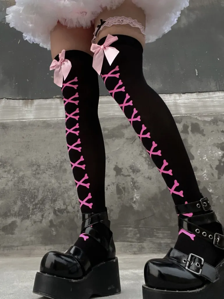 Bone Corset Stockings
