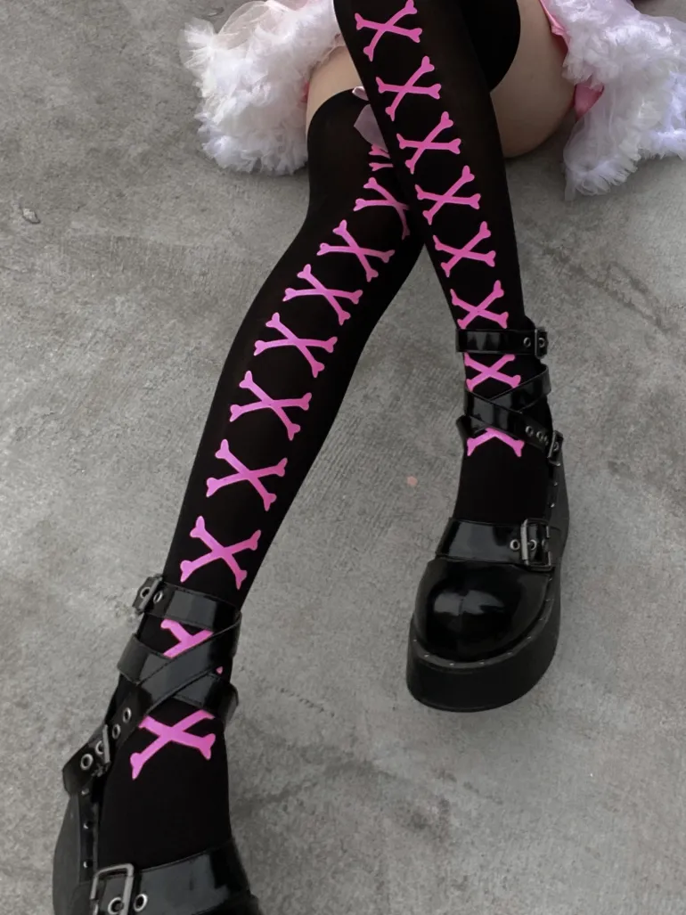 Bone Corset Stockings