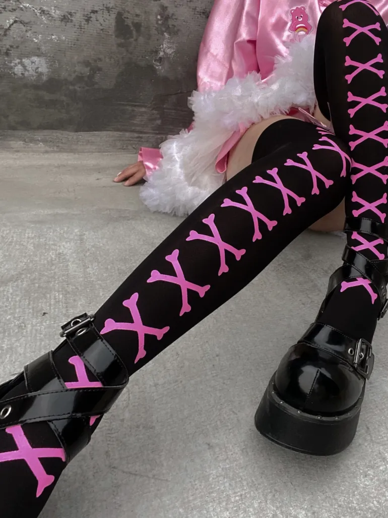 Bone Corset Stockings