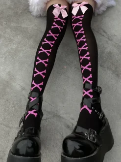 Bone Corset Stockings