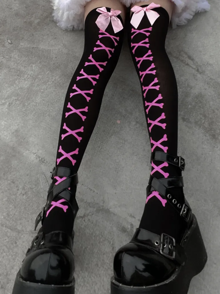 Bone Corset Stockings