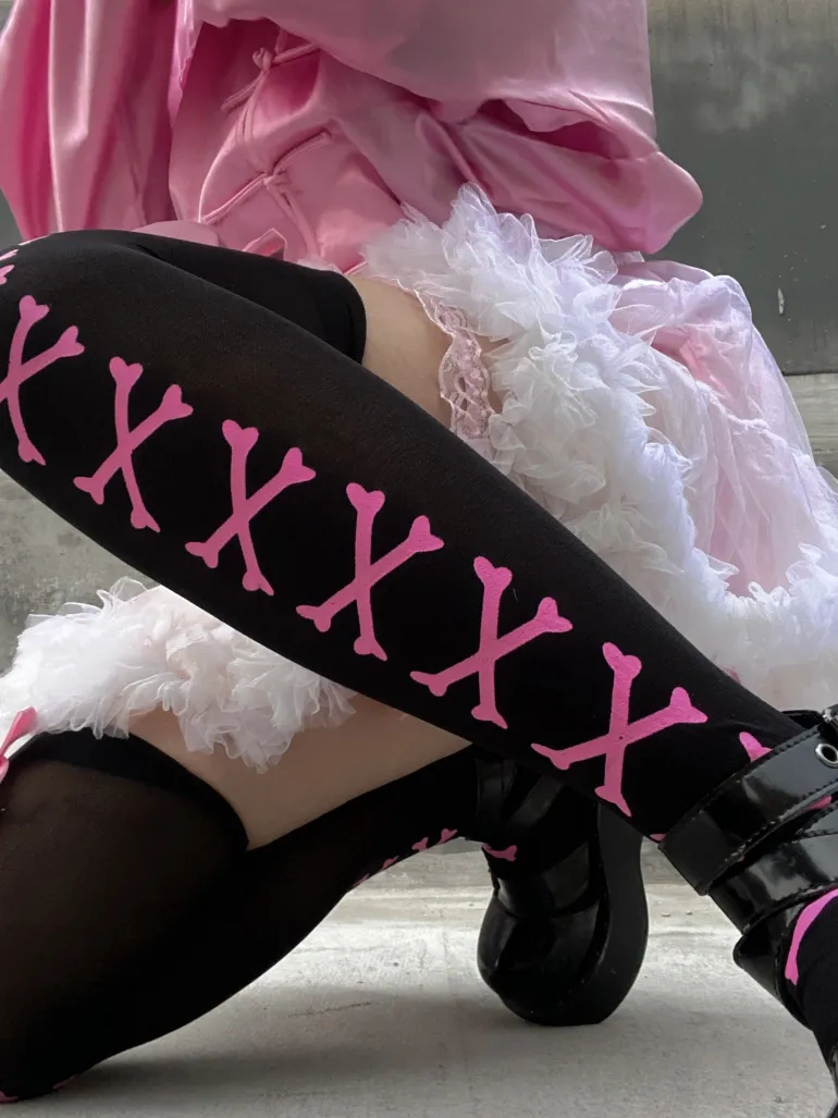 Bone Corset Stockings