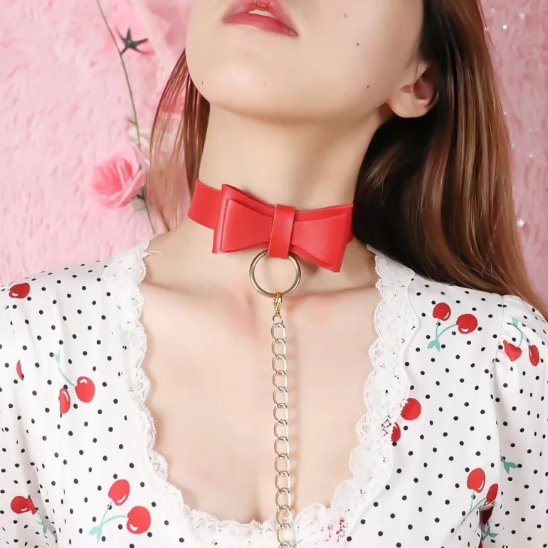 Bow Leash & Collar Set