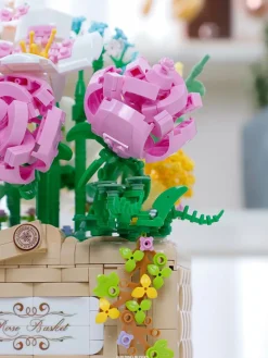 Building Block Basket Bouquet Set