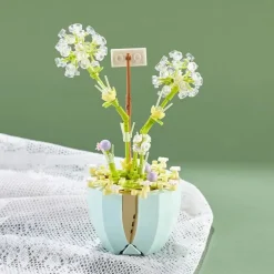 Building Block Flower Planter Sets