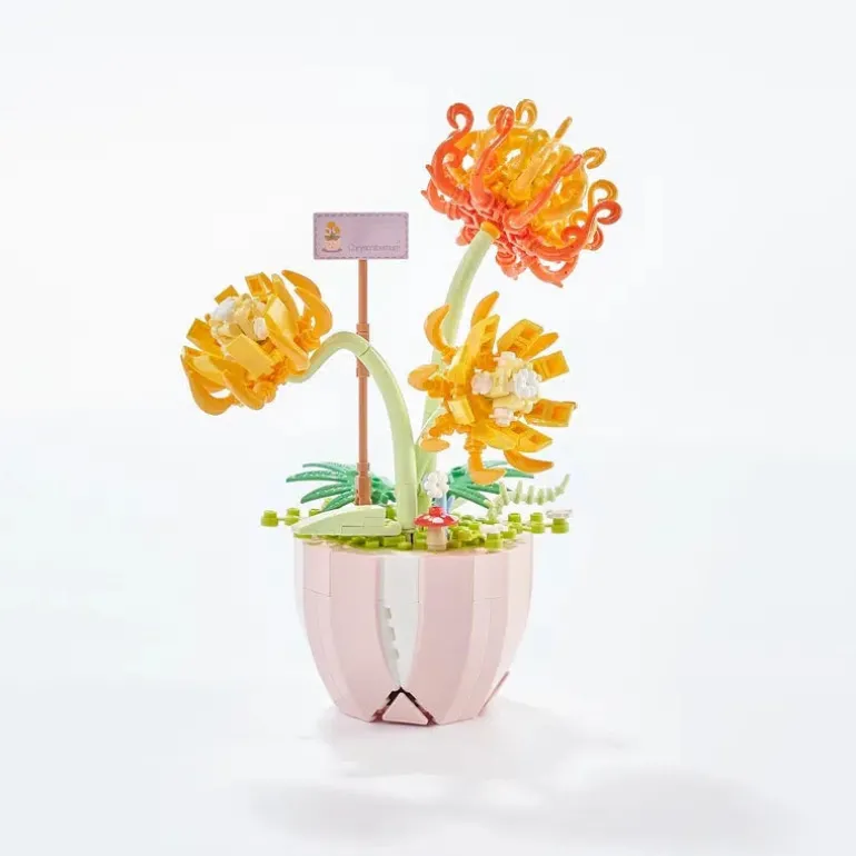Building Block Flower Planter Sets