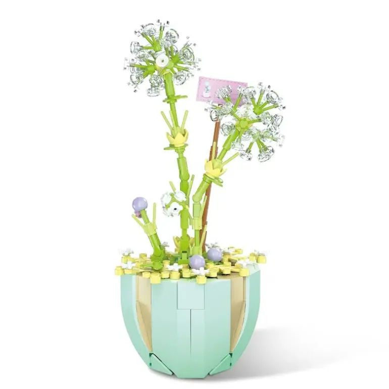 Building Block Flower Planter Sets