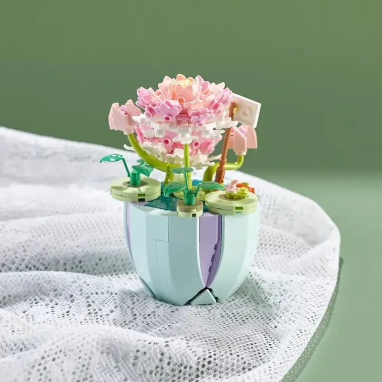 Building Block Flower Planter Sets