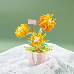 Building Block Flower Planter Sets