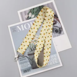 Bumble Bee Lanyard & Card Holder