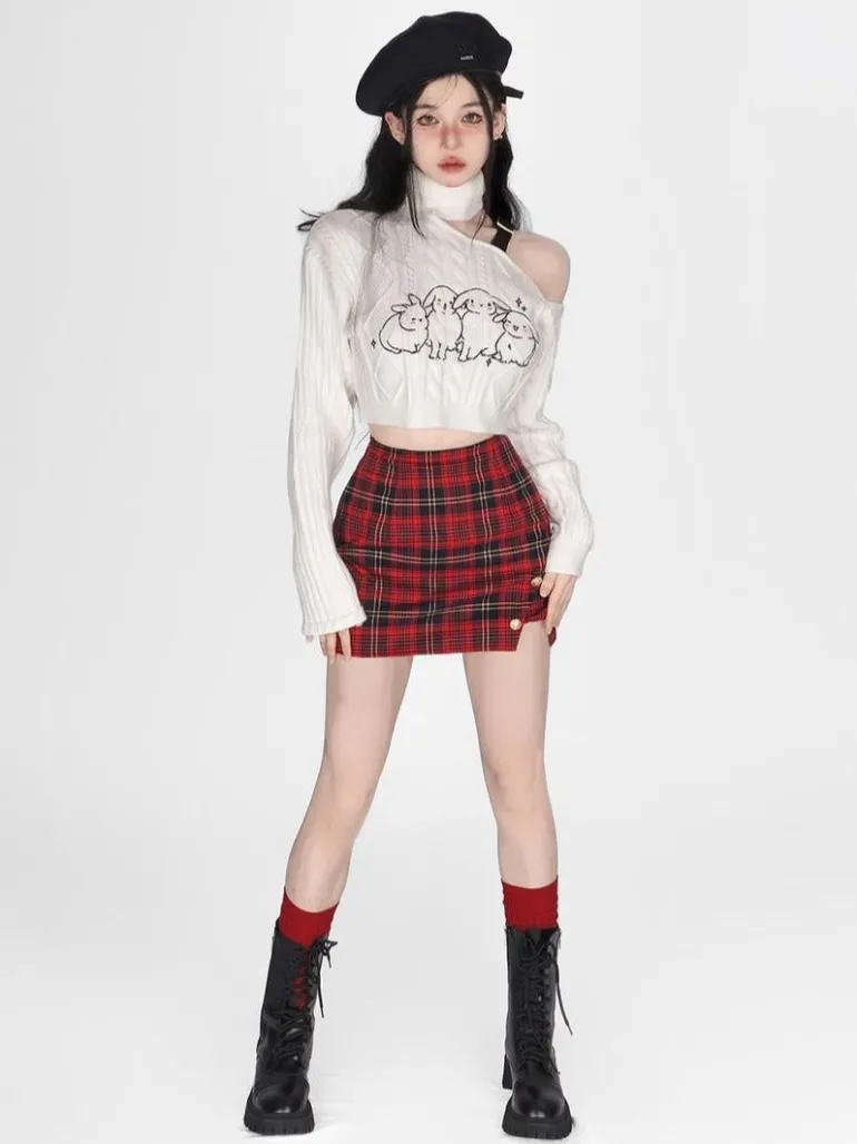 Buncha Bunnies Slouchy Turtleneck